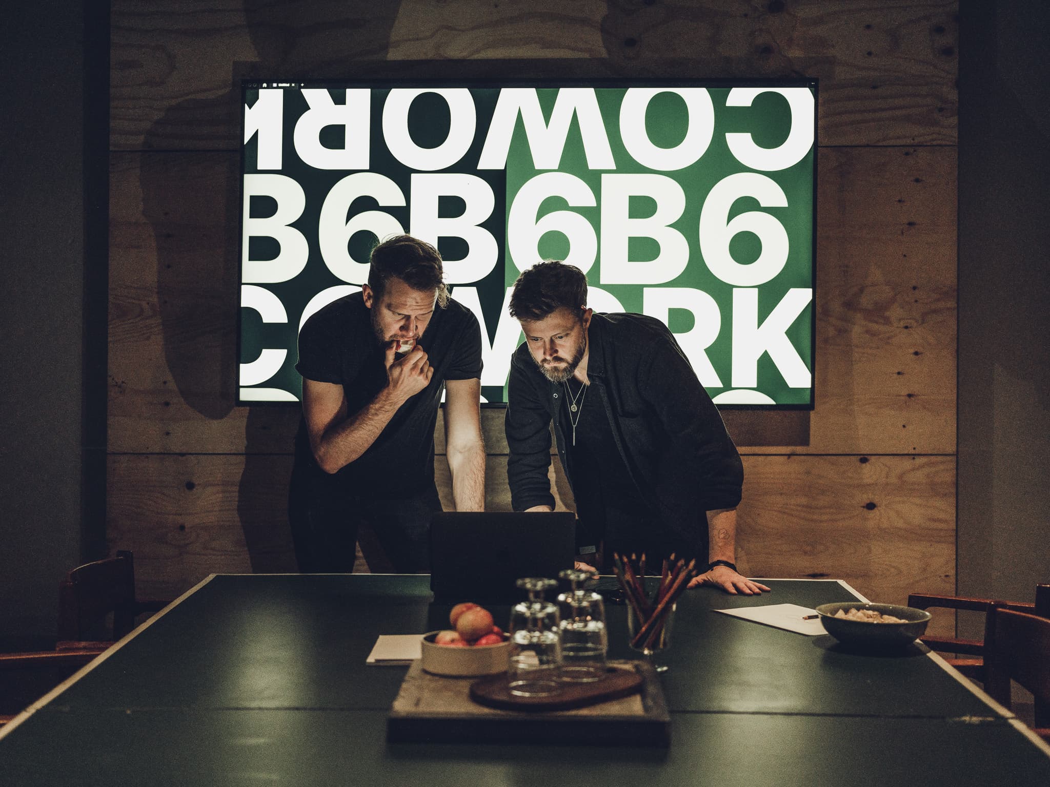 Matsal och gemensam yta på kontorshotell Falköping